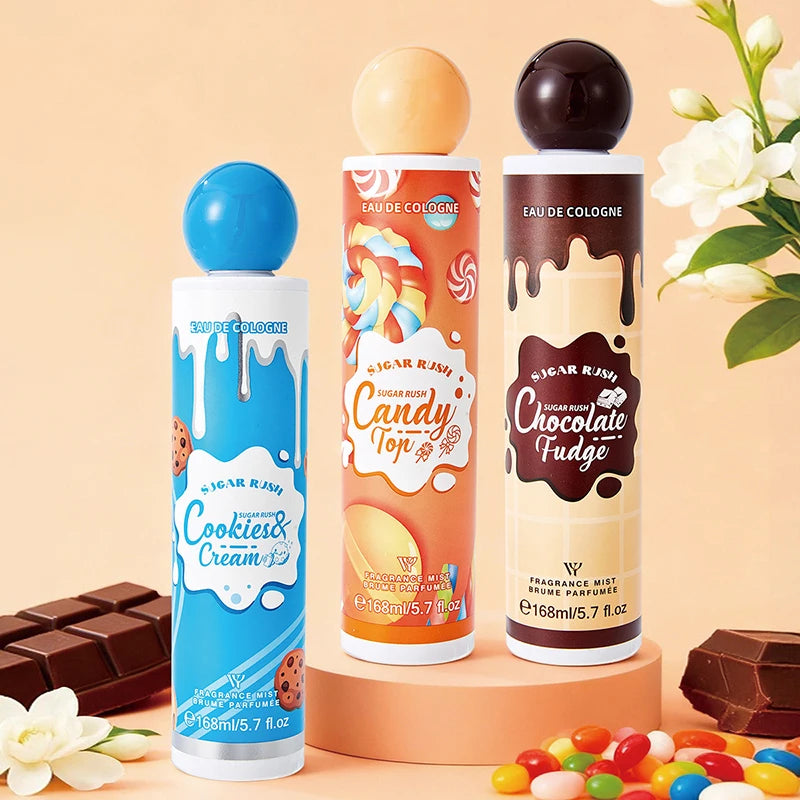 Delicious Sweet Perfume For Men & Women, Berry Chocolate Cream Scent, Irresistible Dessert-like Fragrance 168ml