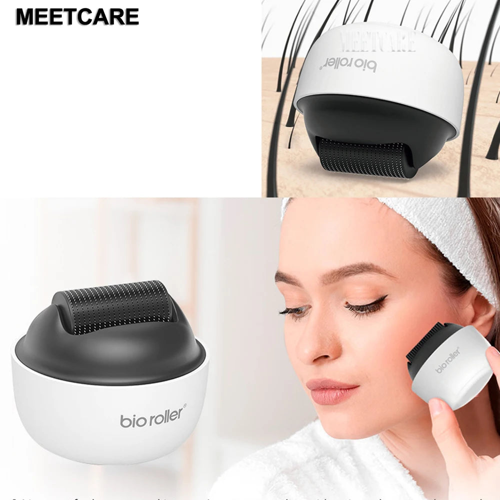 1200pin Derma Roller Microneedle Dermaroller Miro Needle for LIP BOOST Hair Face Massage Scalp Beard Beauty Skin Care 0.2mm