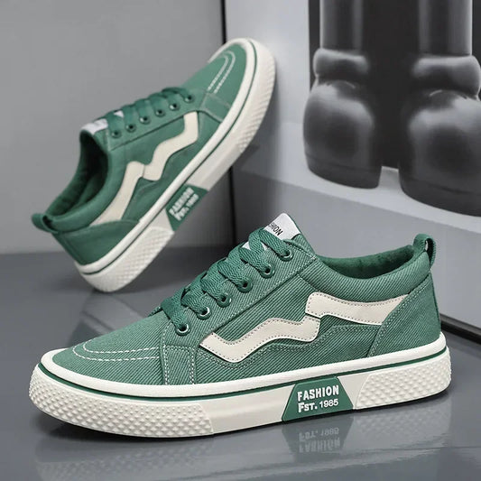 Trendy Men Canvas Shoes Breathable Mens Casual Shoes 2025 New Non-slip Male Sneakers Sport Skateboard Shoes Zapatillas De Hombre