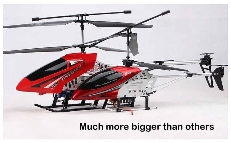 New RC Helicopter Drop-resistant Aircraft Charging With LED Lamps Helicopters Model UAV Kids Toy Gift For Kid