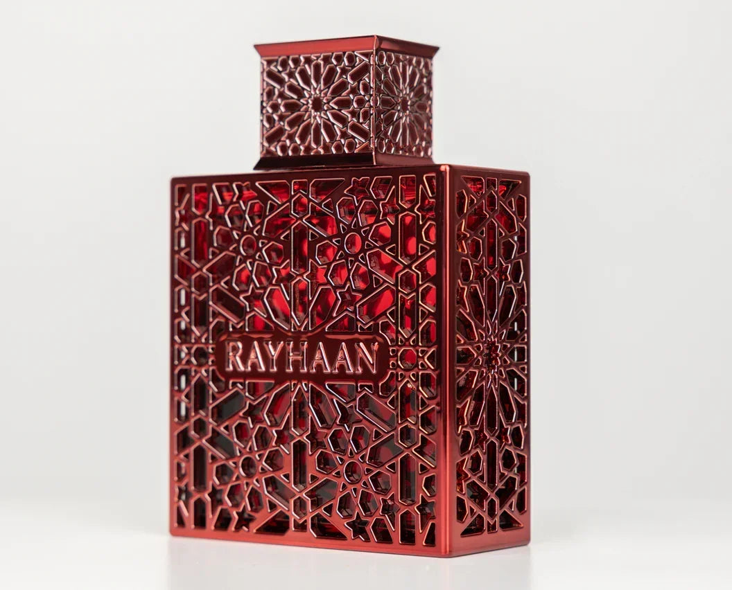 Rayhaan Crimson Eau de Parfum for Men 100ml – Long Lasting Bold Masculine Fragrance Spray