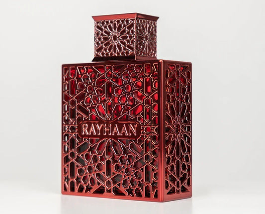 Rayhaan Crimson Eau de Parfum for Men 100ml – Long Lasting Bold Masculine Fragrance Spray