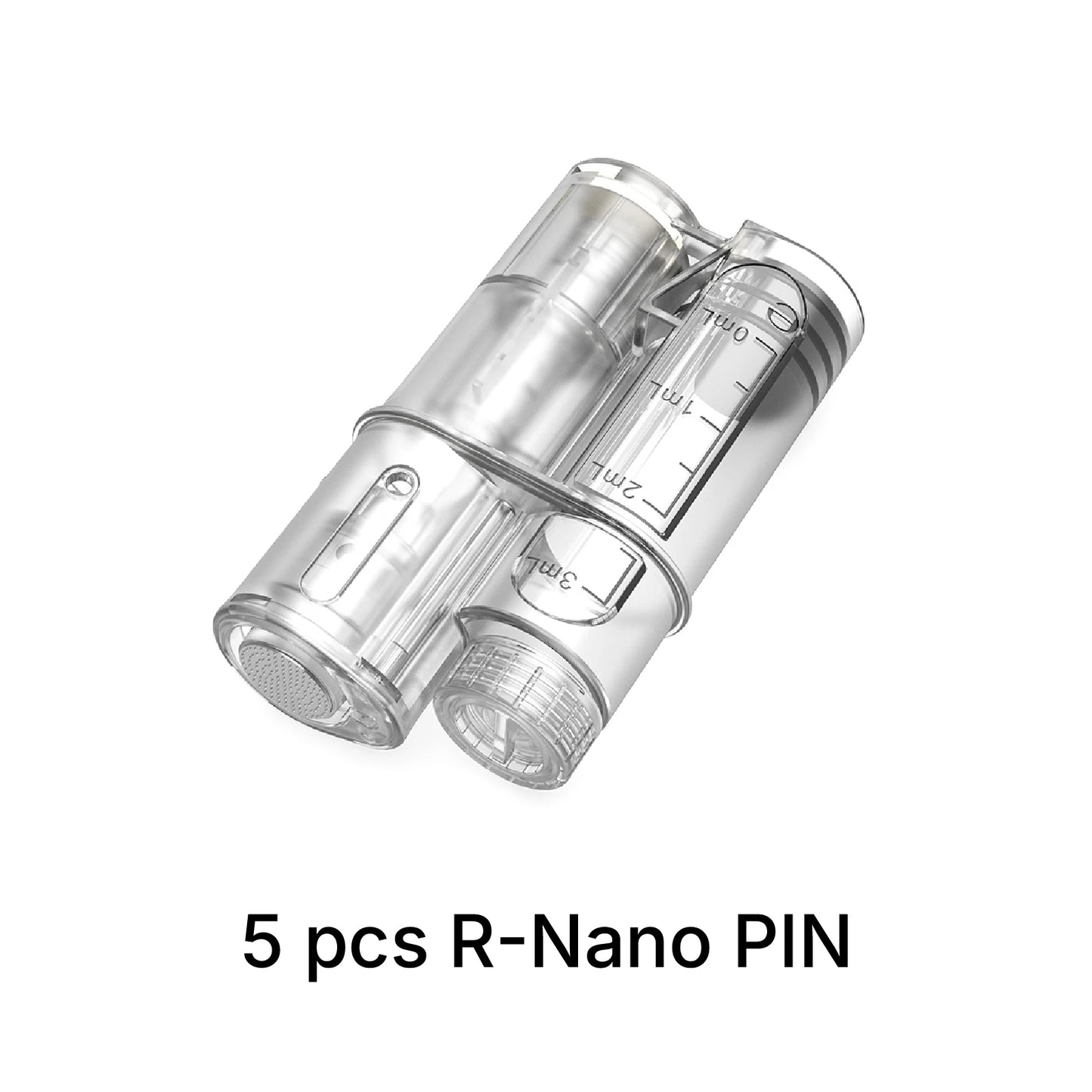 Dr. Pen H6 Cartridge 5 PCS 18 Pin 36 Pin 42 PIN Round Nano Derma Stamp Needle Support 3ML Serum 0.25 mm Needle Length