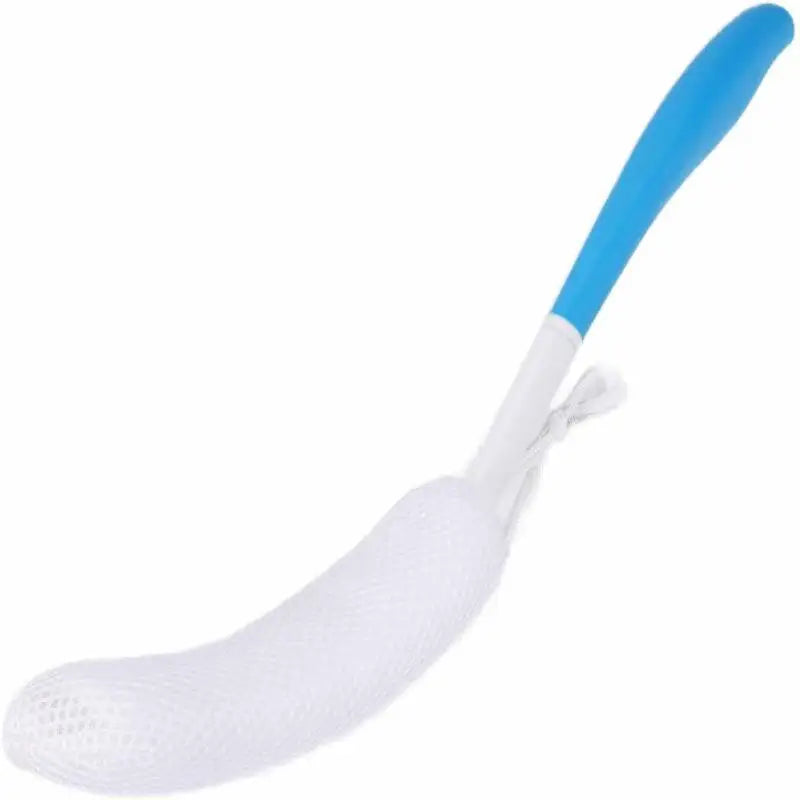 [TG813]1 Pcs Bath Soft Back Scrubber Brush Bath Shower Scrubbing Mesh Brush With Handle Exfoliating Scrub Massager Bath Supplies
