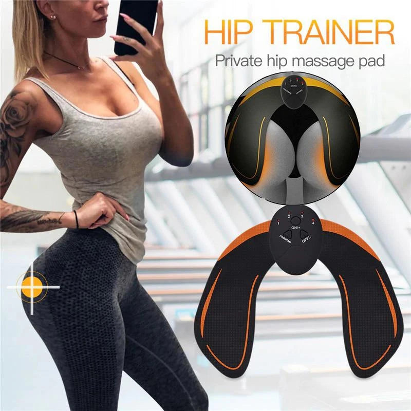 Portable Stimulator for Hip Abdominal Muscle Training Fitness and Weight Loss Soothing Massage Shaping and Fat Reduction