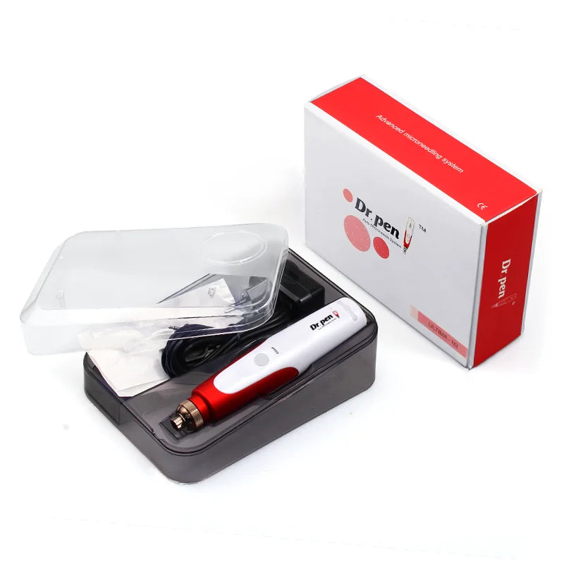 Derma Pen Ultima N2 Professional Micro Skin Pen Wireless Electric Skin Repair Tool Kit 0.25mm Needle Skin Care Device