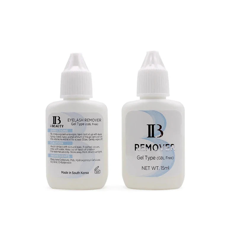 2bottles/set IB Eyelash Extension Glue Primer Premium Gel Remover Professinal Clear Eyelashes Super Bonder Adhesive Hardener