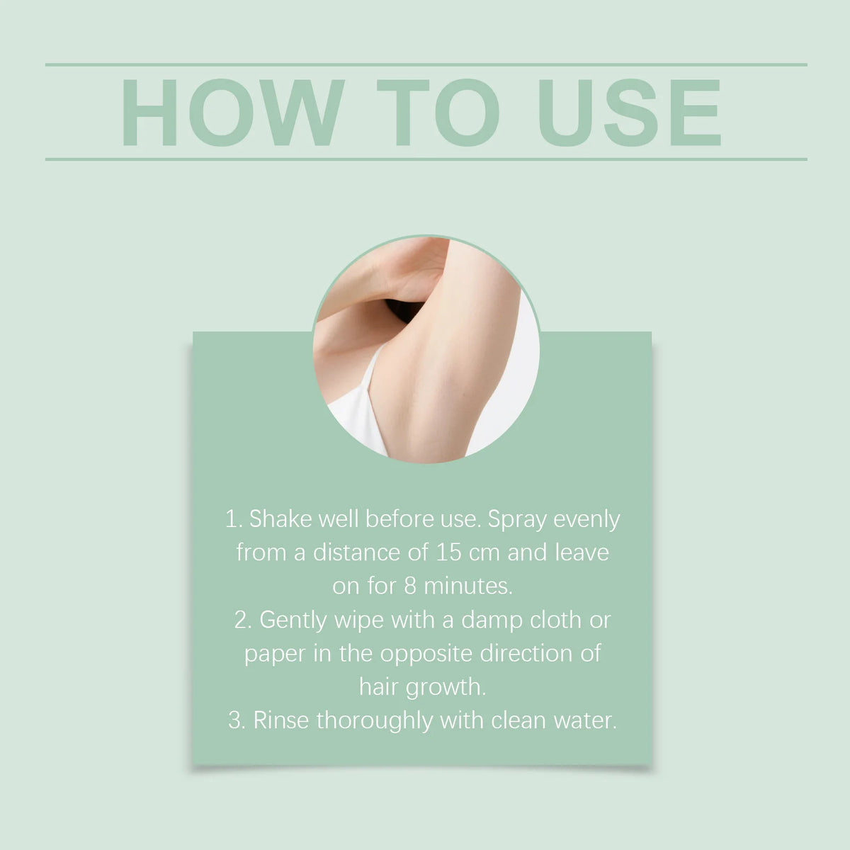 Hair Removal Mousse Spray Painless Armpit Legs Arms Hair Growth Inhibitor Smooth Skin Prevent Dryness Nourishing Depilatory Foam