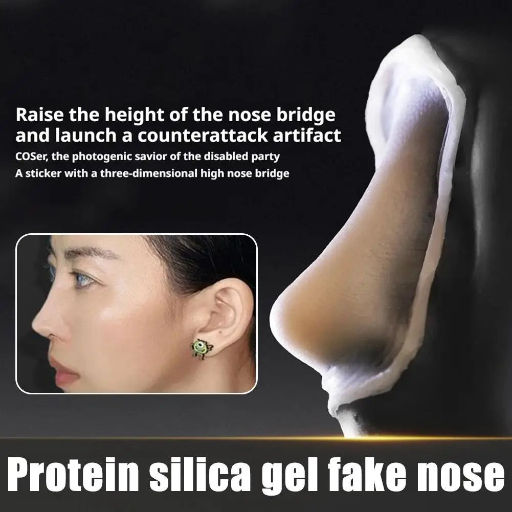 Protein Silicone Prosthetic Nose Cosplay Silicone Fake Environmentally Makeup Chin Safe Nose Effects Special Kit Friendly T W9J1