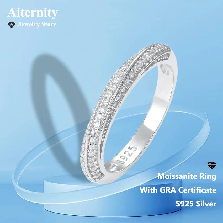 [Discount] With GRA Certificate Moissanite Ring D Color VVS1 For Man and Women Band Anniversary Wedding Engagement Celebration
