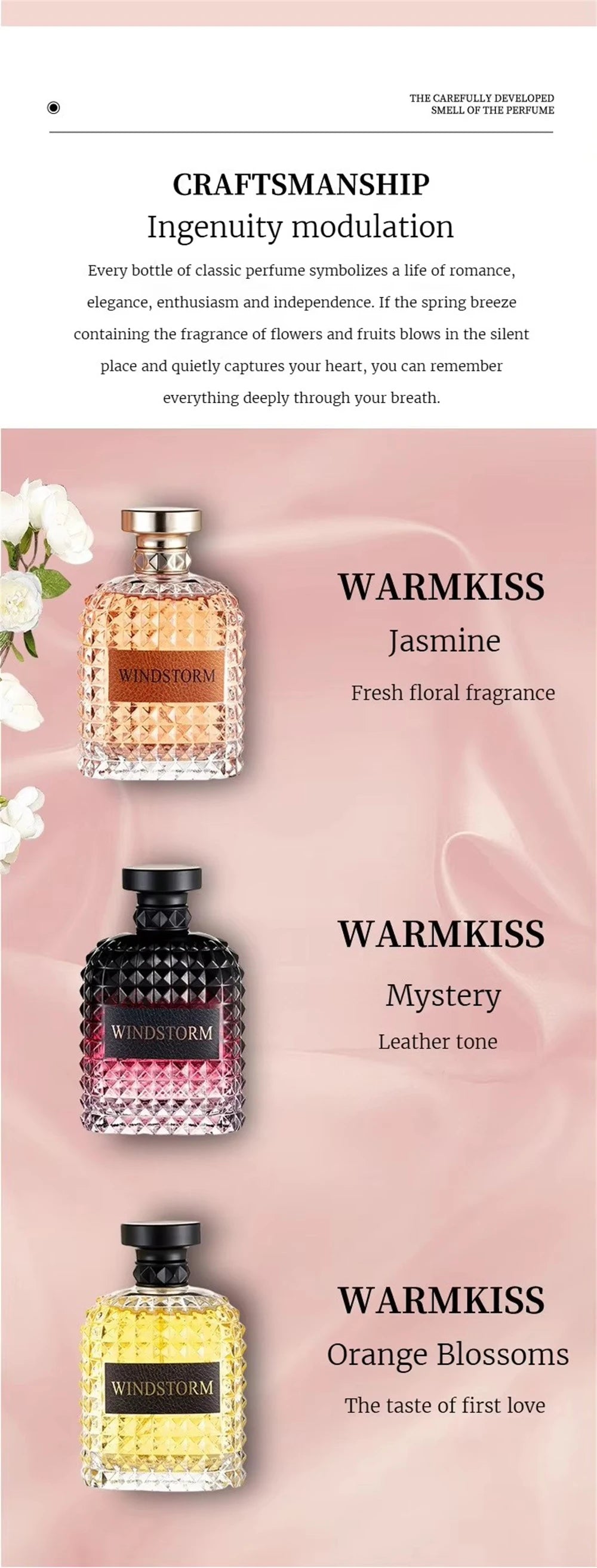 Luxury Brand Perfume Mens Cologne For Man Fragrance Parfums Homme 100ML Perfumes Masculinos Classic Natural Floral Scent Spray