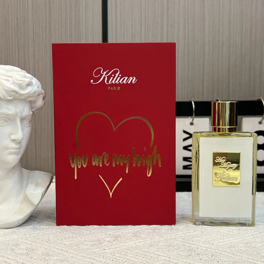 50ml KILIAN Luxury Unisex Perfume Floral Chypre Fragrance Peach Rum Rose Cedar Papyrus Long Lasting Elegant Sweet Warm Scent