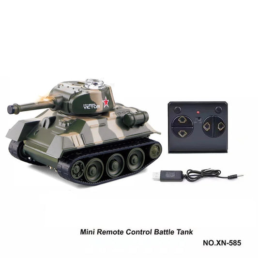 Mini RC Tank Model ImitateRemote Radio Remote Control Tank Electronic Boys Toys Children Christmas Gifts