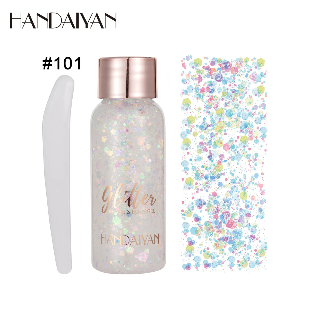 9 Shade Glitter Gel Long Wear High Pigment Sequins For Hair Eyes Face Body Nail Party Festival Makeup Art