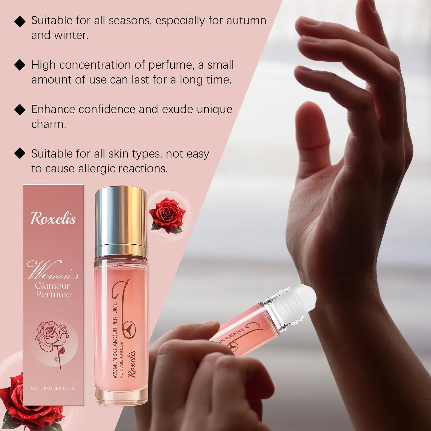 Hot Sale Women's Perfume  Enhance charm Man Long-lasting Fragrance Emit A Charming Aroma Perfume for dating