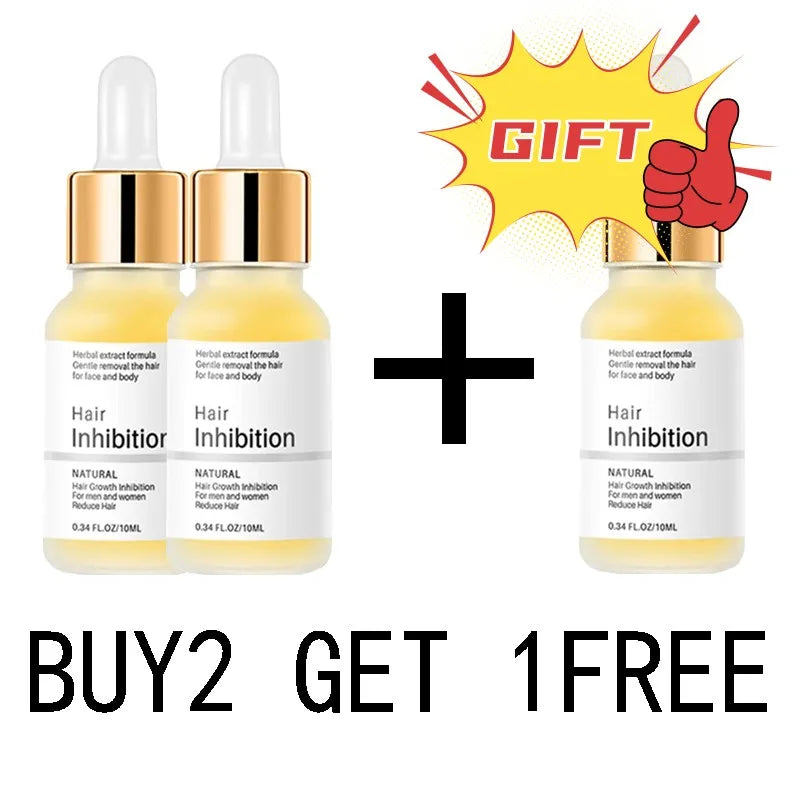 Permanent Hair Inhibition Serum Painless Hair Remover Armpit Legs Arms Hair Growth Inhibitor Depilatory Body Cream Care For Men