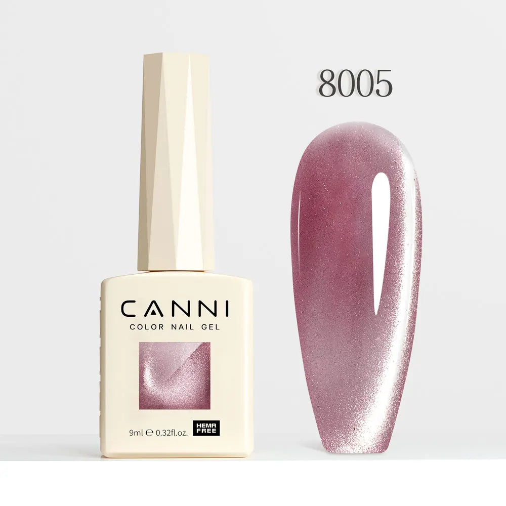 9ml CANNI Nail Gel Polish HEMA FREE Diamond Sparkle Sequin Gorgeous Color Venalisa Semi Permanent Soak Off UV LED Glitter Nails