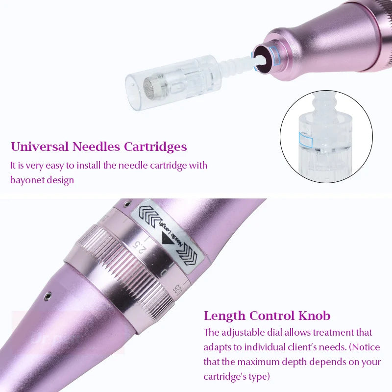 Authentic Dr pen Ultima M7 Wireless Professional Microneedling Pen Tattoo Pen Mesotherapy  Skin Care Kits needle length 0.25 mm