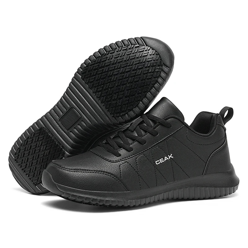 Hotel Chef shoes four seasons non-slip waterproof oil-proof kitchen work shoes light breathable outdoor men's walking sneakers